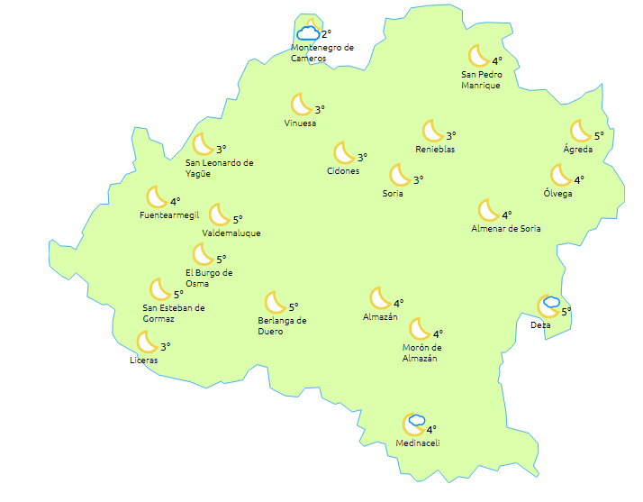 Se mantiene el tiempo otoñal durante este sábado