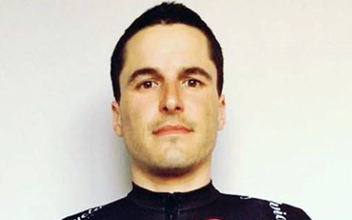 El ciclista José Mª Catalina.