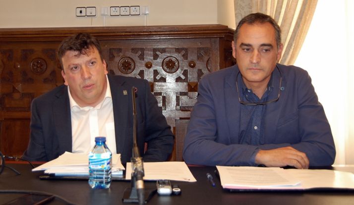 Jesús Cedazo y Martín Navas./Dip.