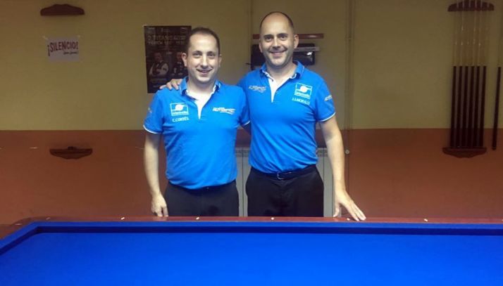 Cortés (izda.) y Morales.