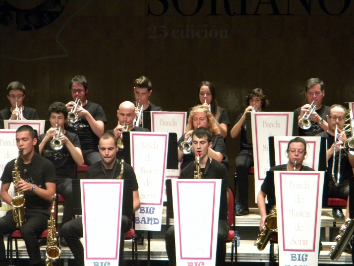 La Big Band de la Banda Municipal pone el broche final al Marat&oacute;n Musical Soriano