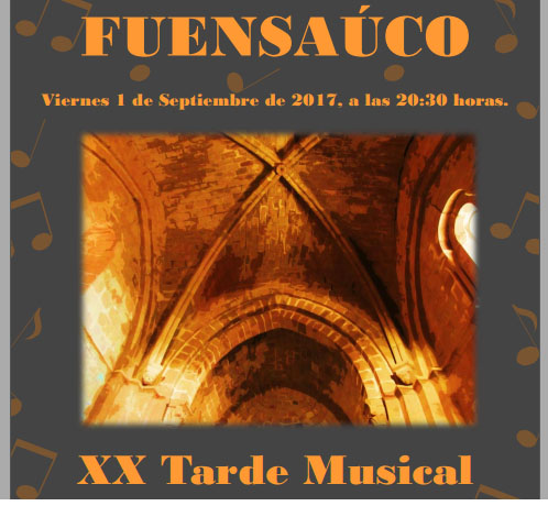 Este viernes, tarde musical en Fuensaúco