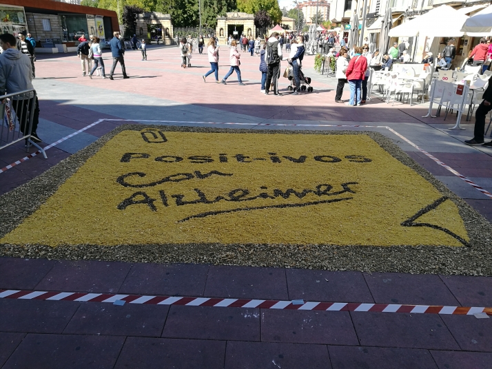 La Asociación de familiares de alzheimer celebra el día mundial con el lema Posit-ivos con alzheimer