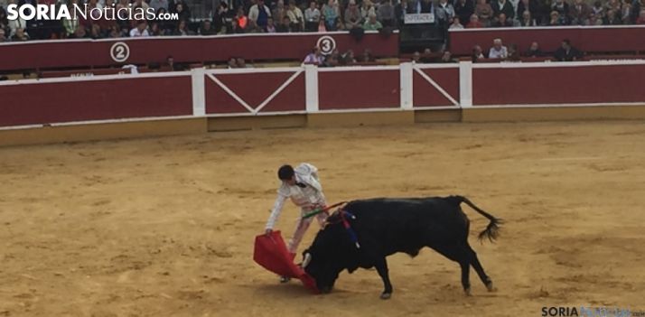 Una novillada en San Saturio./SN
