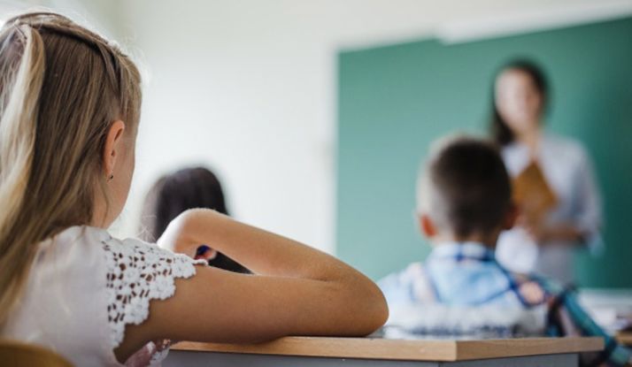 Un aula de Educación Primaria.