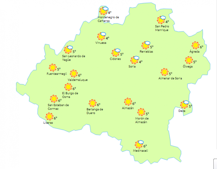 Suben las máximas hasta 21 grados