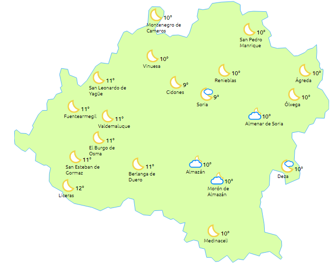 Suben las máximas en la primera jornada del otoño