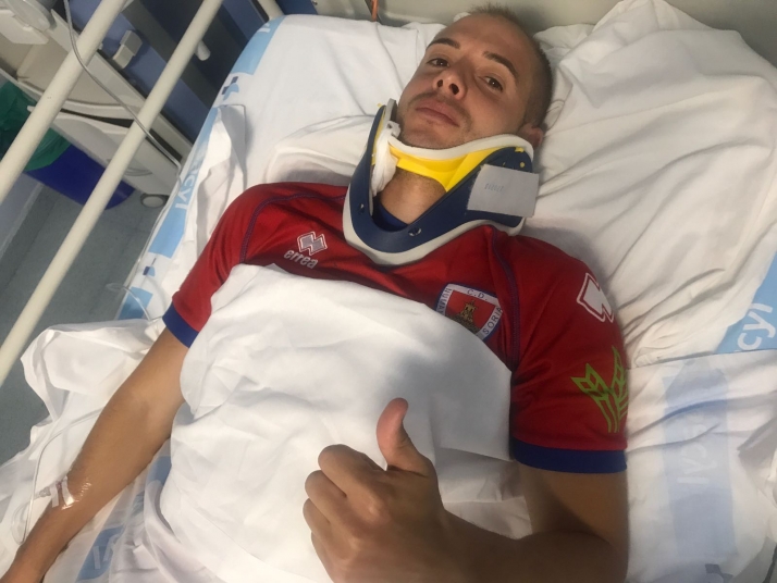 Adrián Ripa ya está en casa