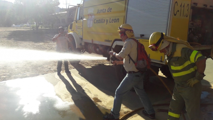 Castilla y León recibe a una delegación de Perú interesada en el Operativo de Lucha contra incendios forestales