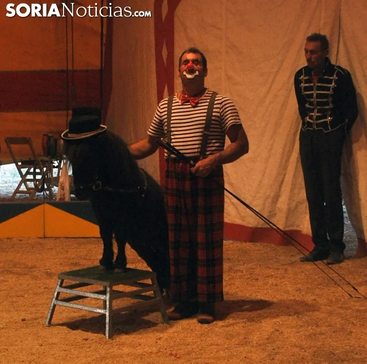 Una de las escenas del circo./SN