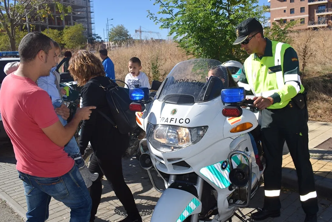Muestra de los recursos y equipamientos de la Guardia Civil de Soria
