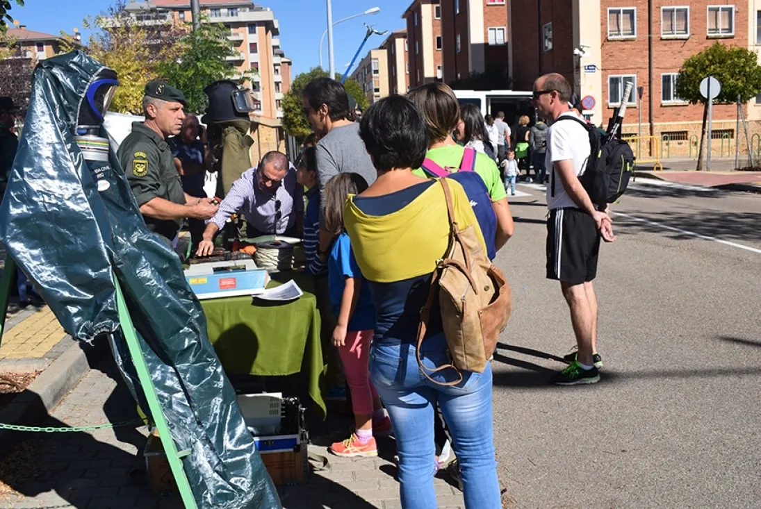 Muestra de los recursos y equipamientos de la Guardia Civil de Soria