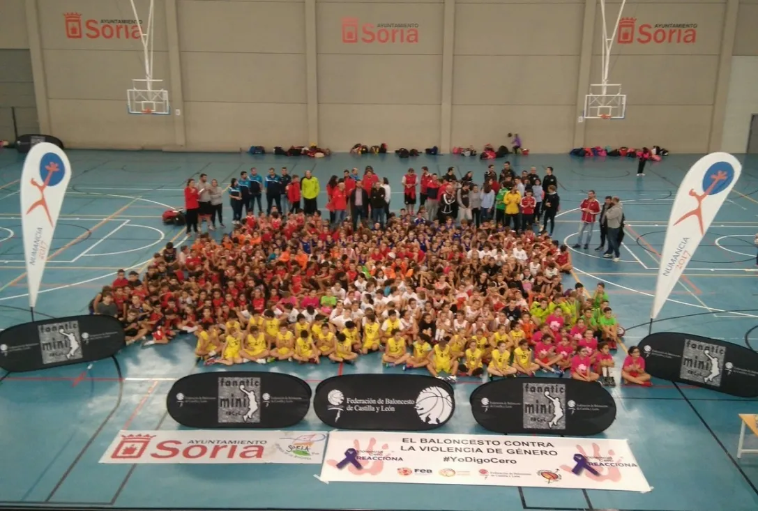 Foto 2 - El Club Soria Baloncesto pone a sus ocho equipos en liza en la I Fanatic MIni en Soria