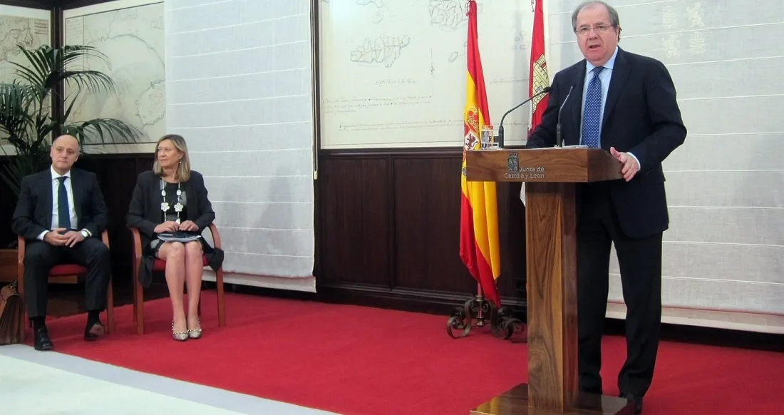 Herrera este miércoles en la presentación de las cuentas para el próximo ejercicio./Epcyl