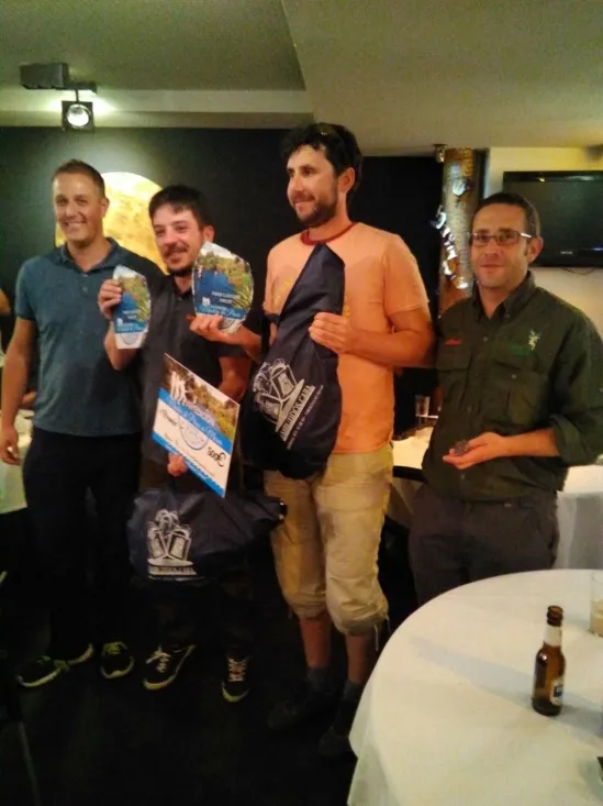 Foto 10 - Josu P&eacute;rez y Juan Miguel Ter&aacute;n, ganadores del Master de Pesca de mosca de San Saturio
