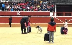 Imagen del ambiente en la plaza de toros este martes./SN