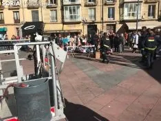 Una imagen de la jornada de este viernes./SN