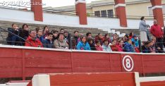 Imagen del ambiente en la plaza de toros este martes./SN