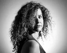 La autora de la exposición./Blanca Almazán