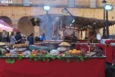Una imagen del Mercado Medieval este viernes./SN