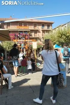 Una imagen del Mercado Medieval este viernes./SN