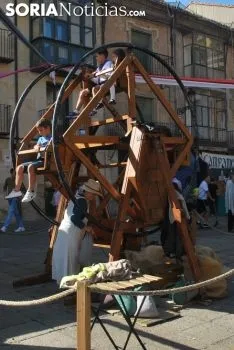 Una imagen del Mercado Medieval este viernes./SN