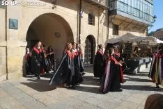 Una imagen del Mercado Medieval este viernes./SN