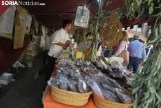 Una imagen del Mercado Medieval este viernes./SN