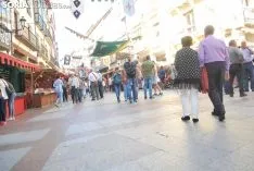 Una imagen del Mercado Medieval este viernes./SN