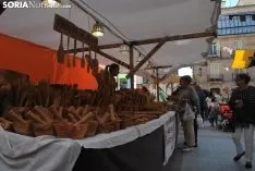 Una imagen del Mercado Medieval este viernes./SN