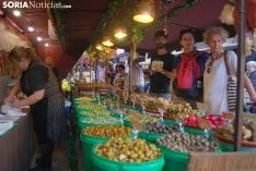 Una imagen del Mercado Medieval este viernes./SN