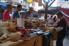 Una imagen del Mercado Medieval este viernes./SN