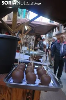 Una imagen del Mercado Medieval este viernes./SN