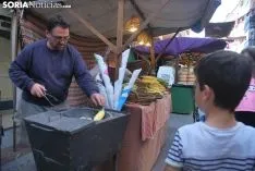 Una imagen del Mercado Medieval este viernes./SN