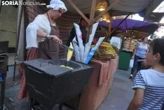 Una imagen del Mercado Medieval este viernes./SN