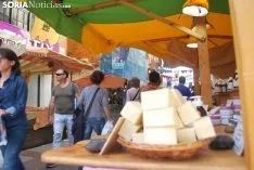 Una imagen del Mercado Medieval este viernes./SN