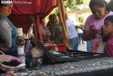 Una imagen del Mercado Medieval este viernes./SN