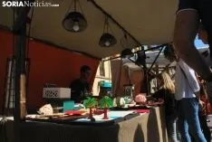 Una imagen del Mercado Medieval este viernes./SN