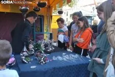 Una imagen del Mercado Medieval este viernes./SN
