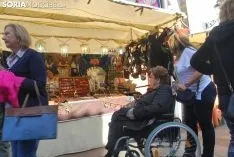 Una imagen del Mercado Medieval este viernes./SN