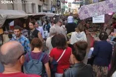 Una imagen del Mercado Medieval este viernes./SN