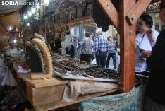 Una imagen del Mercado Medieval este viernes./SN