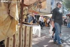 Una imagen del Mercado Medieval este viernes./SN