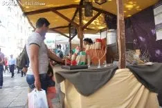 Una imagen del Mercado Medieval este viernes./SN