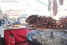 Una imagen del Mercado Medieval este viernes./SN