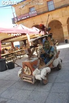 Una imagen del Mercado Medieval este viernes./SN