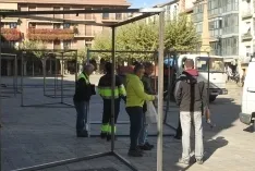 Foto 6 -  &iquest;Qu&eacute; est&aacute;n montando en la Plaza Mayor?