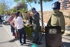 Muestra de los recursos y equipamientos de la Guardia Civil de Soria