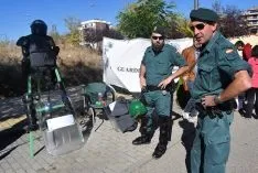 Muestra de los recursos y equipamientos de la Guardia Civil de Soria