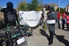 Muestra de los recursos y equipamientos de la Guardia Civil de Soria